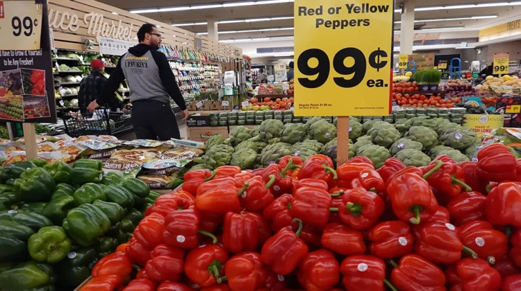 Produce is offered for sale at a grocery store on October 13, 2022 in Chicago, Illinois. Getty